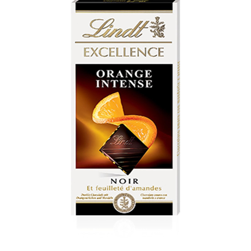 Tavoletta Cioccolato - Lindt - Excellente - Orange Intense - Fondente Arancia - 100 g