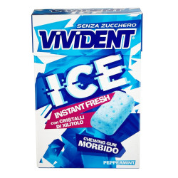 Gomme Da Masticare - Vivident Ice - Peppermint 20 Astucci 27 gr