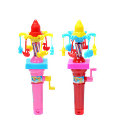 Flashing Carrousel - Candy Toys - Con Caramelle - Joy Gum - Espositore da 12 pz