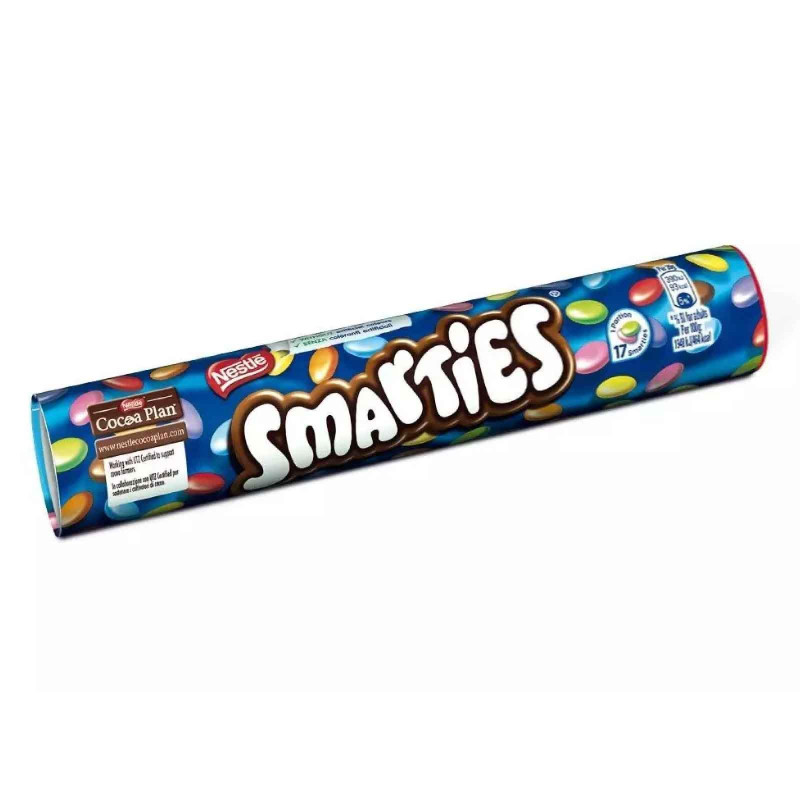 Maxi Tubo - Cioccolatini Smarties - Nestle Tubo da 130 g