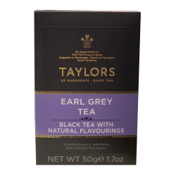 Te' Taylors Uk - Earl Grey Tea - Black Tea - 20 Filtri