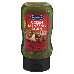 Green Jalapeno Relish - Santa Maria - Salsa Dolce di Peperoni...