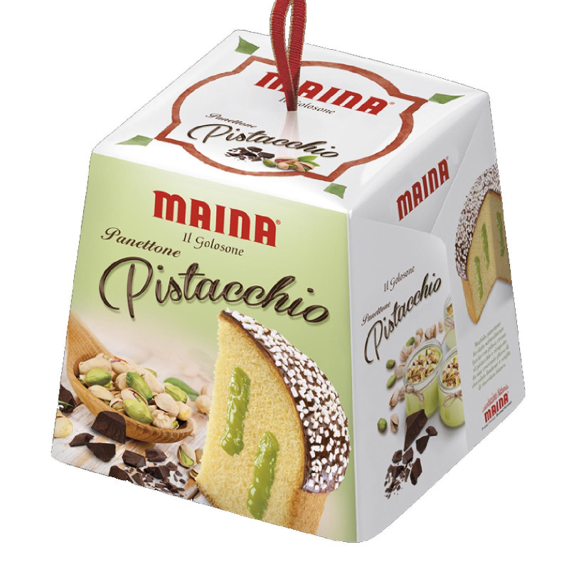 Panettone Maina - Il Golosone - Pistacchio 750gr