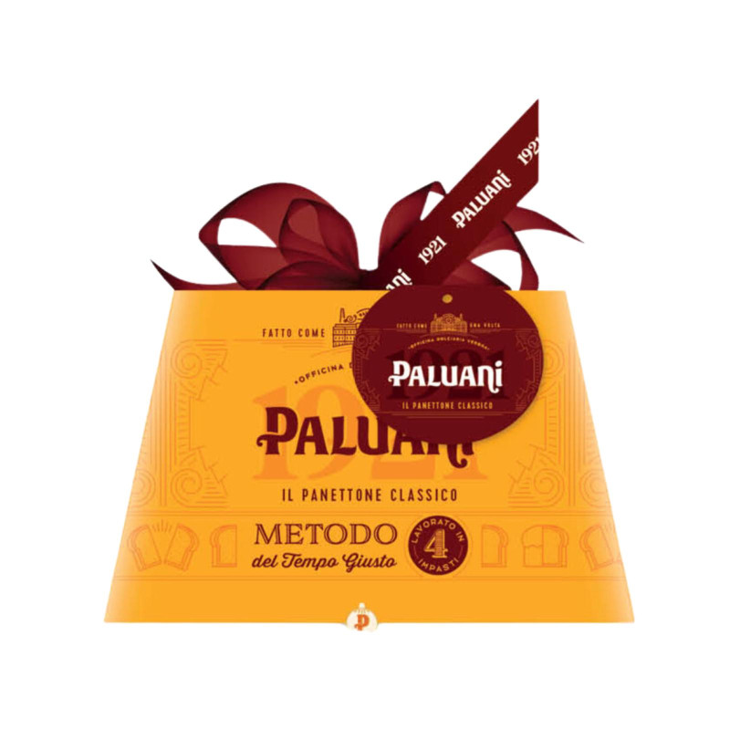 Panettone Paluani - Il Panettone 1921 Dolce Tipico - Incartato - 1 Kg