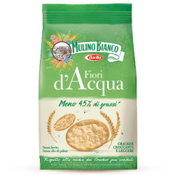 Cracker Mulino Bianco - Fiori D'acqua - 250 gr