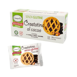 Crostatina Giampaoli - Crostata al Cacao - Senza Glutine - 180 g