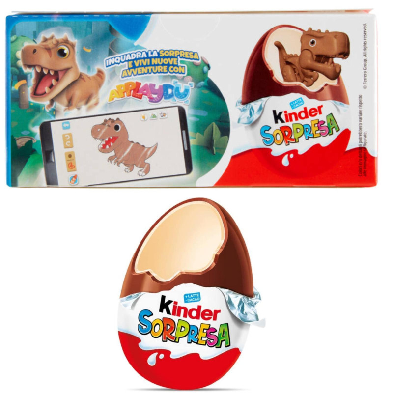 Kinder Sorpresa - Ovetto Confezione da 3 Uova - Maschile - Minions