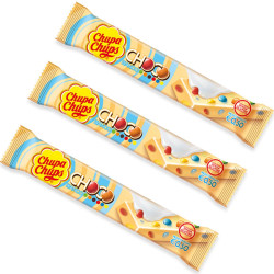 Barrette Chupa Chups - Cioccolato Bianco - 40 Pezzi 20 g