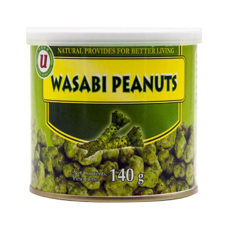 Wasabi Peanuts - Arachidi Ricoperti al Wasabi - 140 g