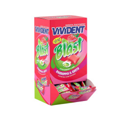 Gomme Da Masticare Ripiene - Vivident Blast Fruit - Monopezzo - 200 pz