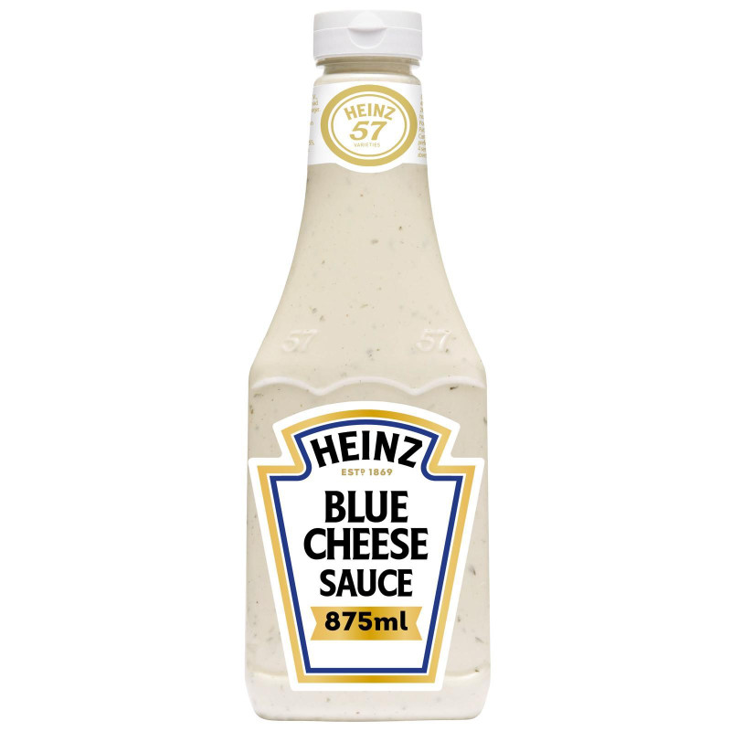 Salsa Blue Cheese Sauce Heinz - Formaggio Blue Cheese - Bottiglia da 875 ml