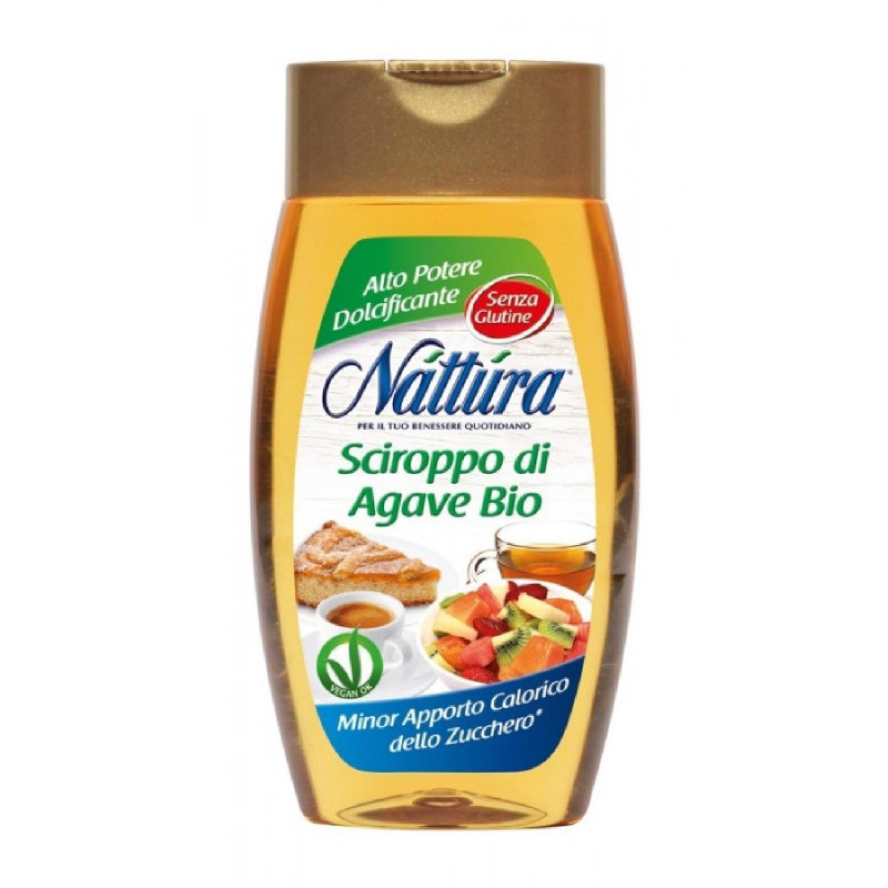 Dolcificante Liquido - Sciroppo di Agave - Nattura - Bio - 250 g