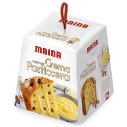 Panettone Maina - Crema Pasticcera - 800 gr