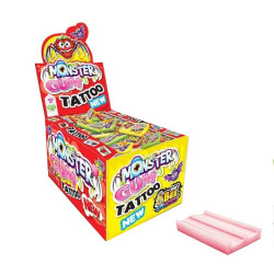 Gomme da Masticare - Monster Gum Tatuaggi - JohnyBee - 200 pz