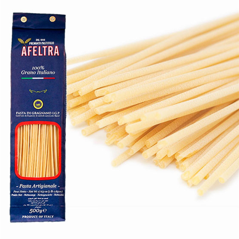 Pasta di Gragnano I.G.P. - Afeltra - Bucatino - 500 gr - 100% Grano Italiano