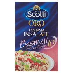 Riso Scotti - Riso Oro Insalate Basmati 10 - Riso Rosso Integrale-...