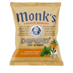 Caramelle Monk's - Defend+ Con Propoli - Bustina 46 gr