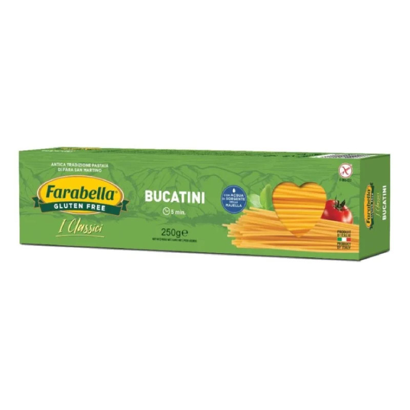 Pasta Farabella - I Classici - Senza Glutine - Bucatini - Pacco da 250 g