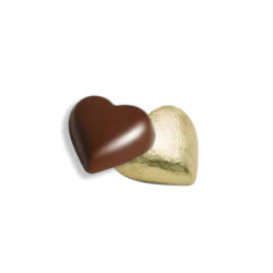 Cioccolatini La Suissa - Cuori Caramello - Oro - Busta da 1 Kg