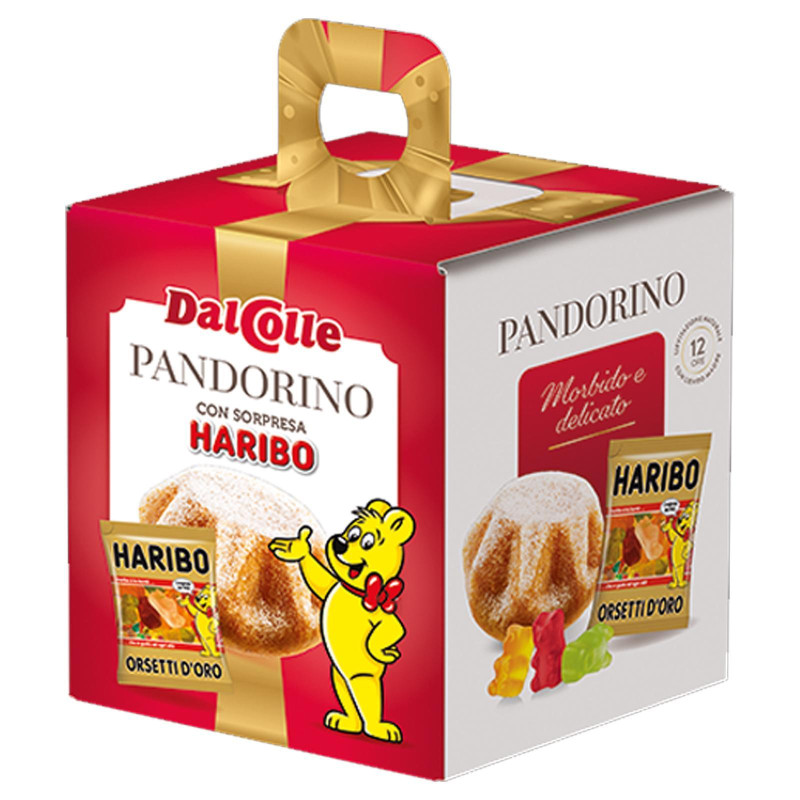 Mini Pandoro - Pandorino Dal Colle 62 gr Con Sorpesa - 60 Pezzi