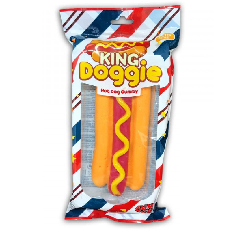 Caramelle Gommose - Gummi King -  Hot Dog - King Doggie - 150 g