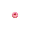 Donuts Maxtris - Patisserie - Gusto Fragola - Rosa - Confezione da 6 pz - 210 g