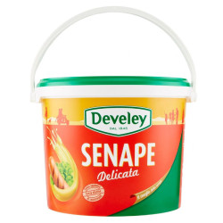 Salsa Senape - Develey - Senape Delicata - Secchiello 5 Kg