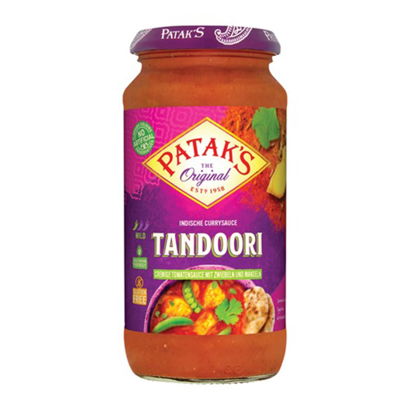 Salsa Patak's - Tandoori - Salsa Piccante - 450 g