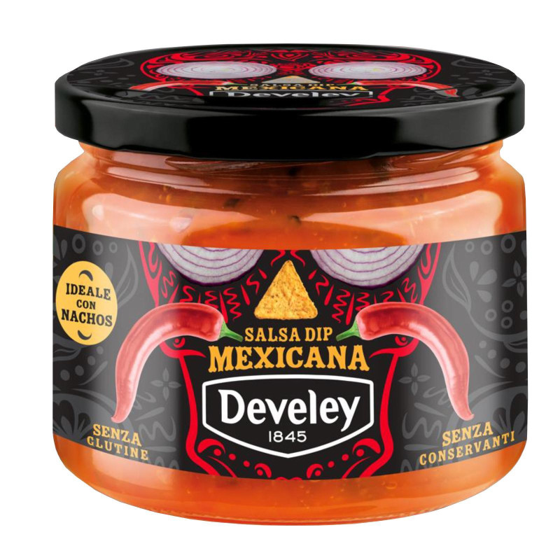 Salsa Dip - Develey - Mexicana - Messicana Piccante - Vasetto da 300 g 