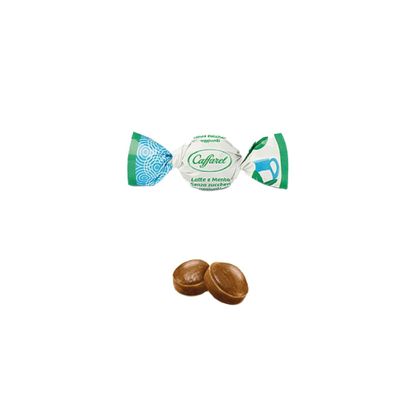 Mini Caramelle Dure Caffarel - Latte e Menta - 1 kg