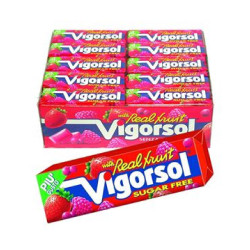 Gomme Da Masticare- Vigorsol - Real Fruit - 40 Pacchetti