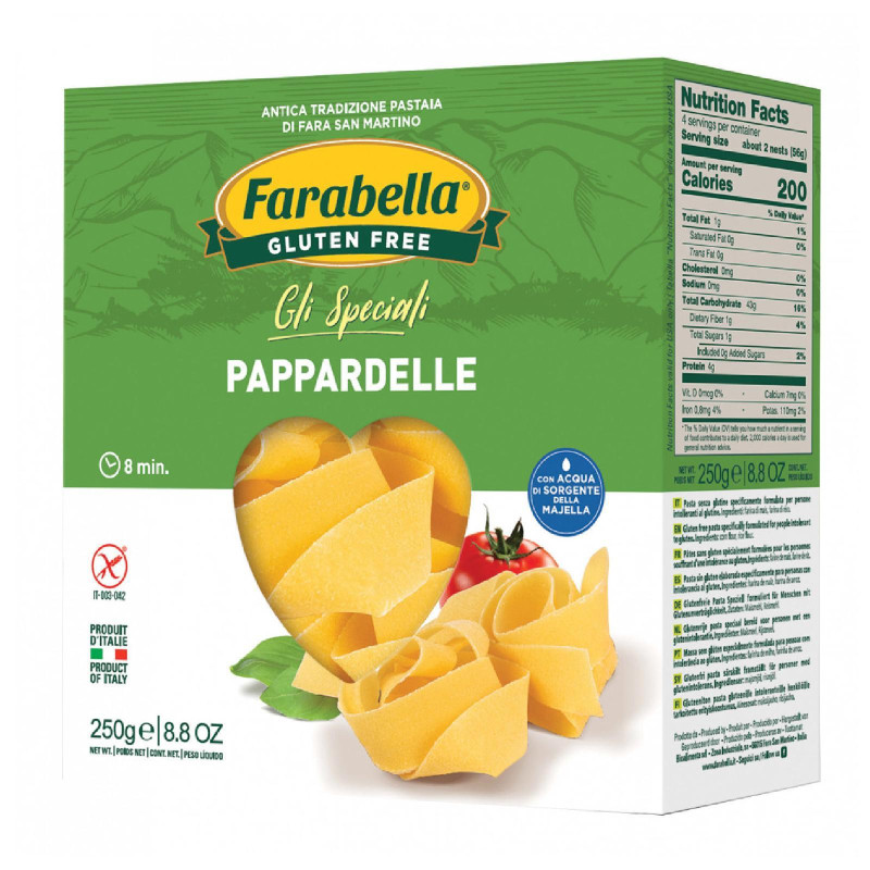 Pasta Farabella - Gli Speciali - Senza Glutine - Pappardelle - Pacco da 250 g