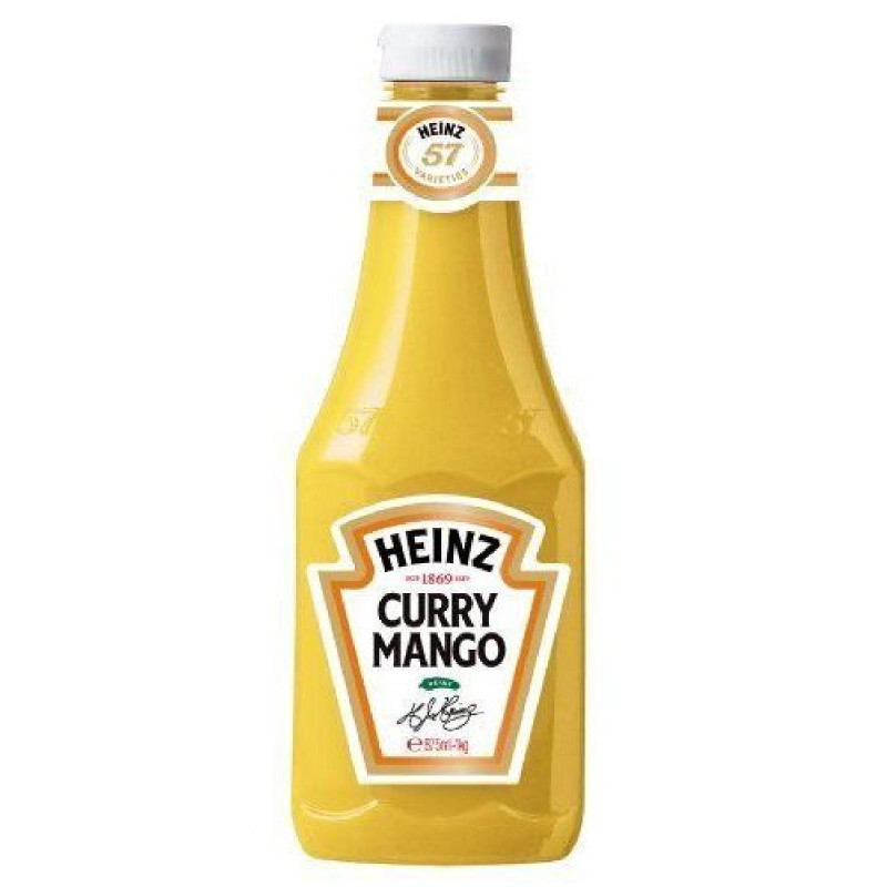 Salsa Heinz - Curry Mango - Indian Style - Bottiglia da 875 ml