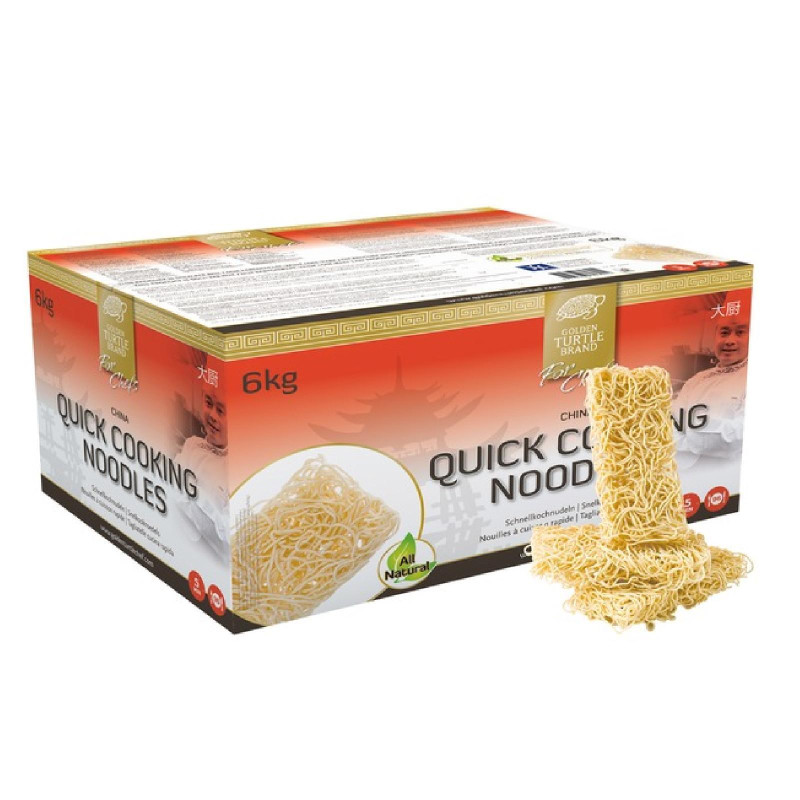 Noodles - Quick Cooking Noodles - Golden Turtle Brand - Cottura Rapida - Box da 6 Kg 