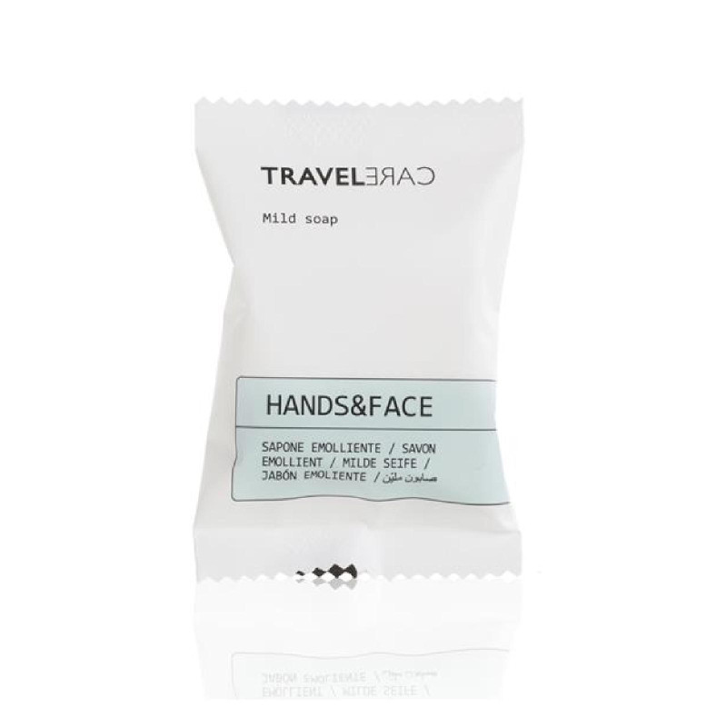 Sapone Emolliente - Travel Care - 12 g - Saponetta Monouso Blisterata - 100 Pezzi