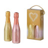 Confezione 2 pz Bottega - Rose' Gold Brut + Gold Brut - 2 x 200 ml