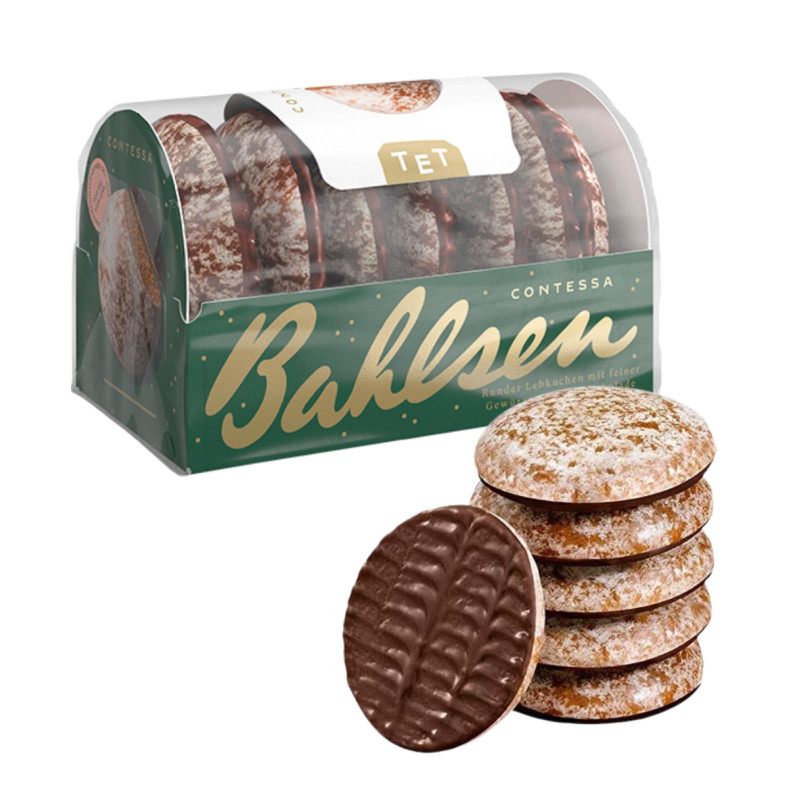 Biscotti Bahlsen - Contessa Latte con Glassa - Pacco da 200 g