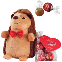 Riccio Peluche Lindor - Lindt - Cioccolatini Boules al Latte 100 g