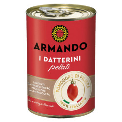 I Datterini Pelati - Armando - Rossi e Senza Buccia - Latta da 400 g