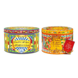 Panettone Agrumi - Fiasconaro - D&G -  Confezione Latta da 1 kg