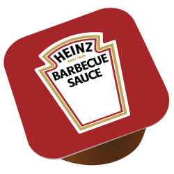 BBQ Heinz - Barbecue - Monoporzione Dip Pots - 25 g - 100 Pezzi