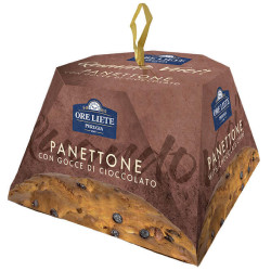 Panettone Ore Liete Perugia - Con Gocce di Cioccolato - Senza...