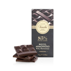 Tavoletta Cioccolato Venchi - Cioccolato Extra Fondente 85%  -...