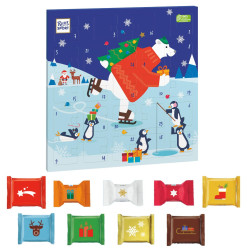 Calendario Avvento - Ritter Sport Natale - Assortimento - 347 g