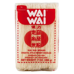 Vermicelli di Riso - Wai Wai Brand - Pacco da 200g