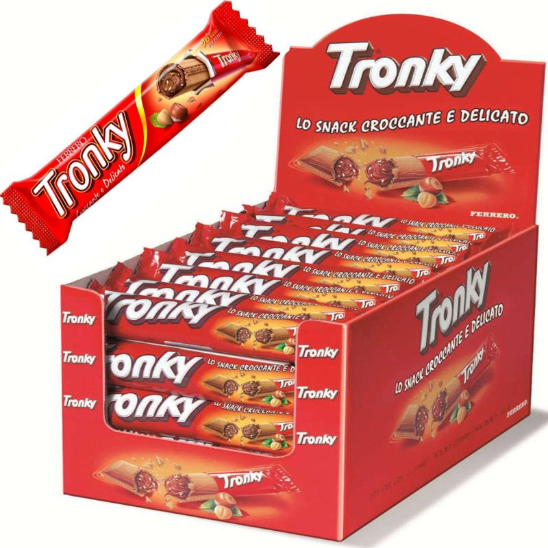 Wafer Tronky - Ferrero - Nocciola - 48 pezzi - Con Box