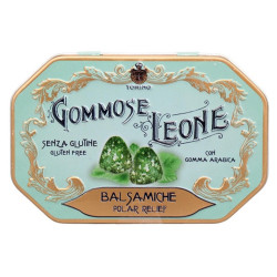 Caramelle Gommose - Pastiglie Leone - Gusto Balsamiche - Latta da 42 g