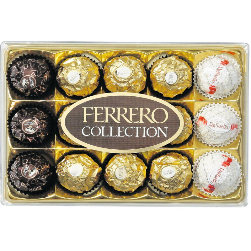 Confezione Cioccolatini Ferrero Collection 15 Praline - 172 g