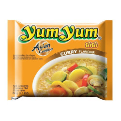 Noodles Yum Yum - Curry - Gusto Curry Flavour - 30 Pezzi 60 g