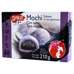 Mochi Biyori - Dolcetti di Riso - Con Taro - Taro Mochi - 210 g